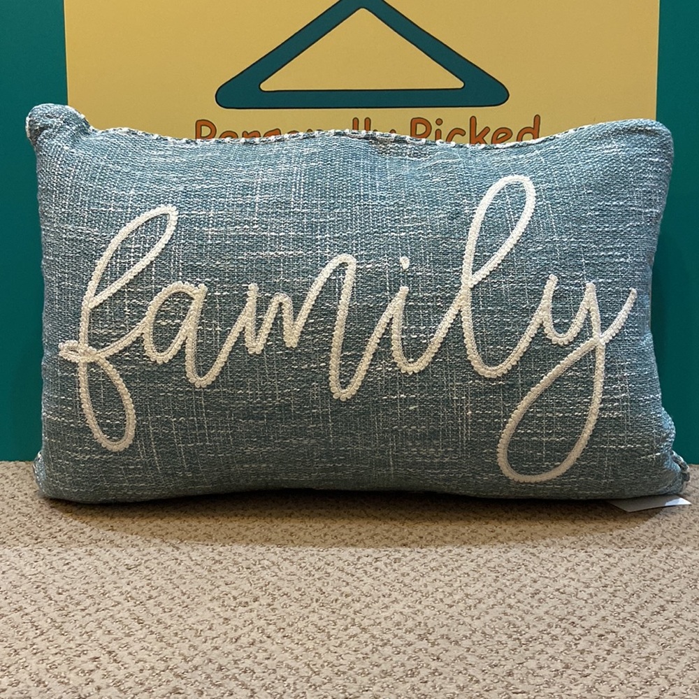 THRO By Marlo Lorenz FAMILY Pillow